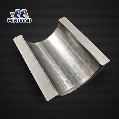 Paduan Keras / Tungsten Carbide Tile Bearing Inner / Outer Top / Bottom Radial Bearing untuk Industri Minyak