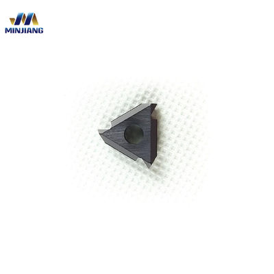 Alat pemutar pipa baja karbon buttress Tungsten Carbide Threading Inserts