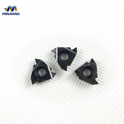 Alat pemutar pipa baja karbon buttress Tungsten Carbide Threading Inserts