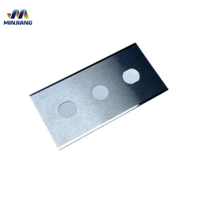 Lifespan Elektrode Karbida Tiga Lubang Slitting Blade Untuk Lithium Battery Industry