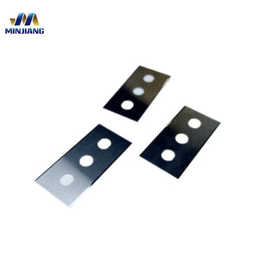 Mirror Polished Carbide Three Hole Slitter Blades yang Digunakan dalam Pemotongan Baterai Lithium