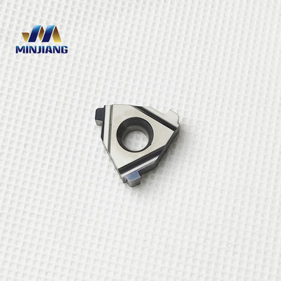 Ketahanan suhu tinggi dan efisiensi tinggi Karbida Trapezoidal thread insert indexable