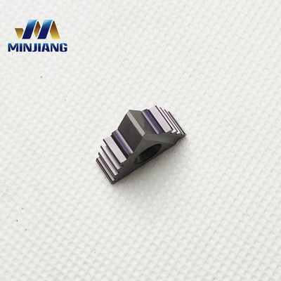 Tungsten Karbida Whitworth 55° Pipe Thread Turning Inserts Untuk Baja Rustless